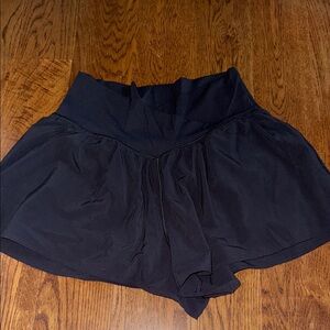 Aerie offline high waisted cross over shorts